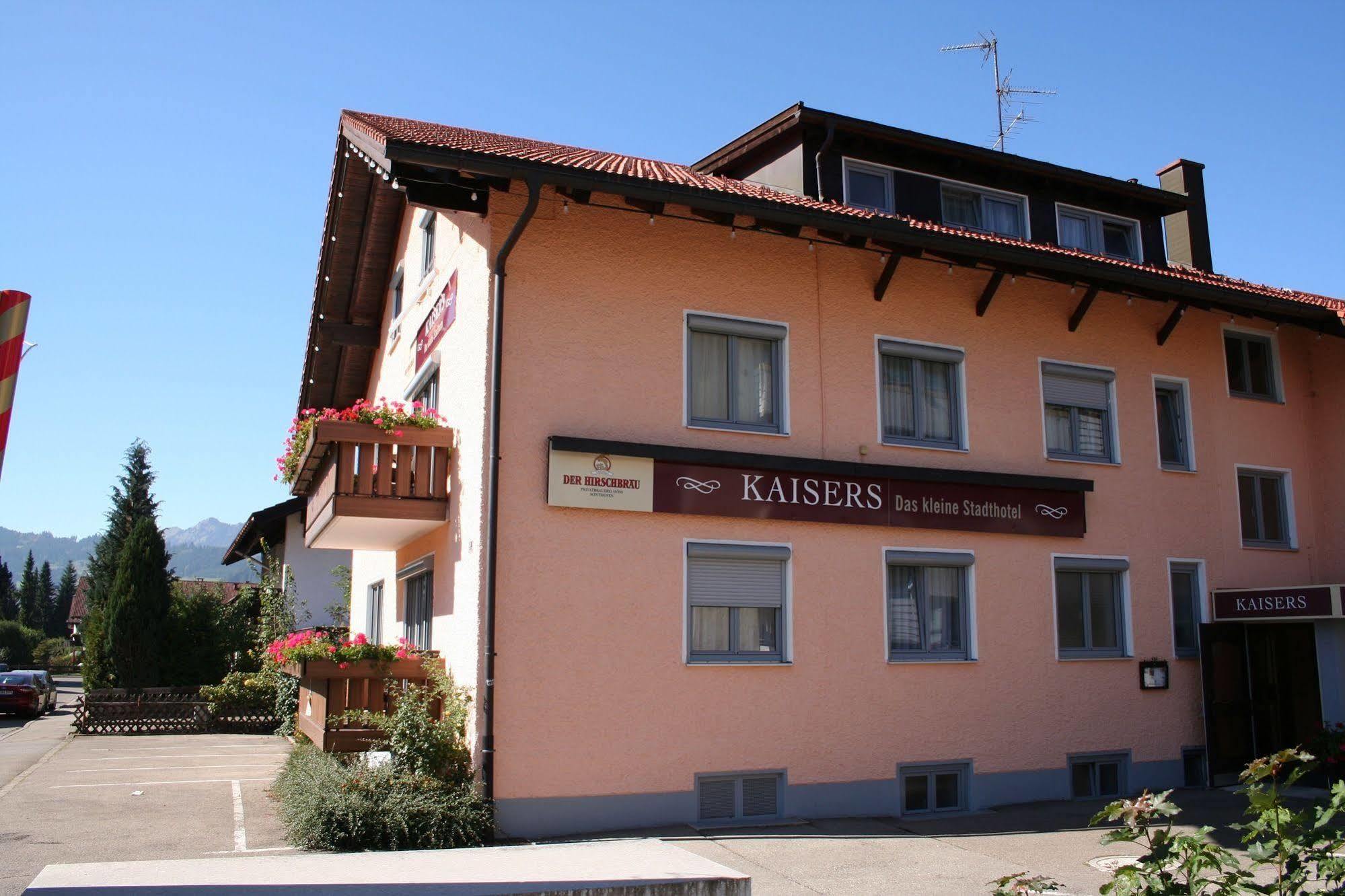 Kaisers Stadthotel Sonthofen Extérieur photo