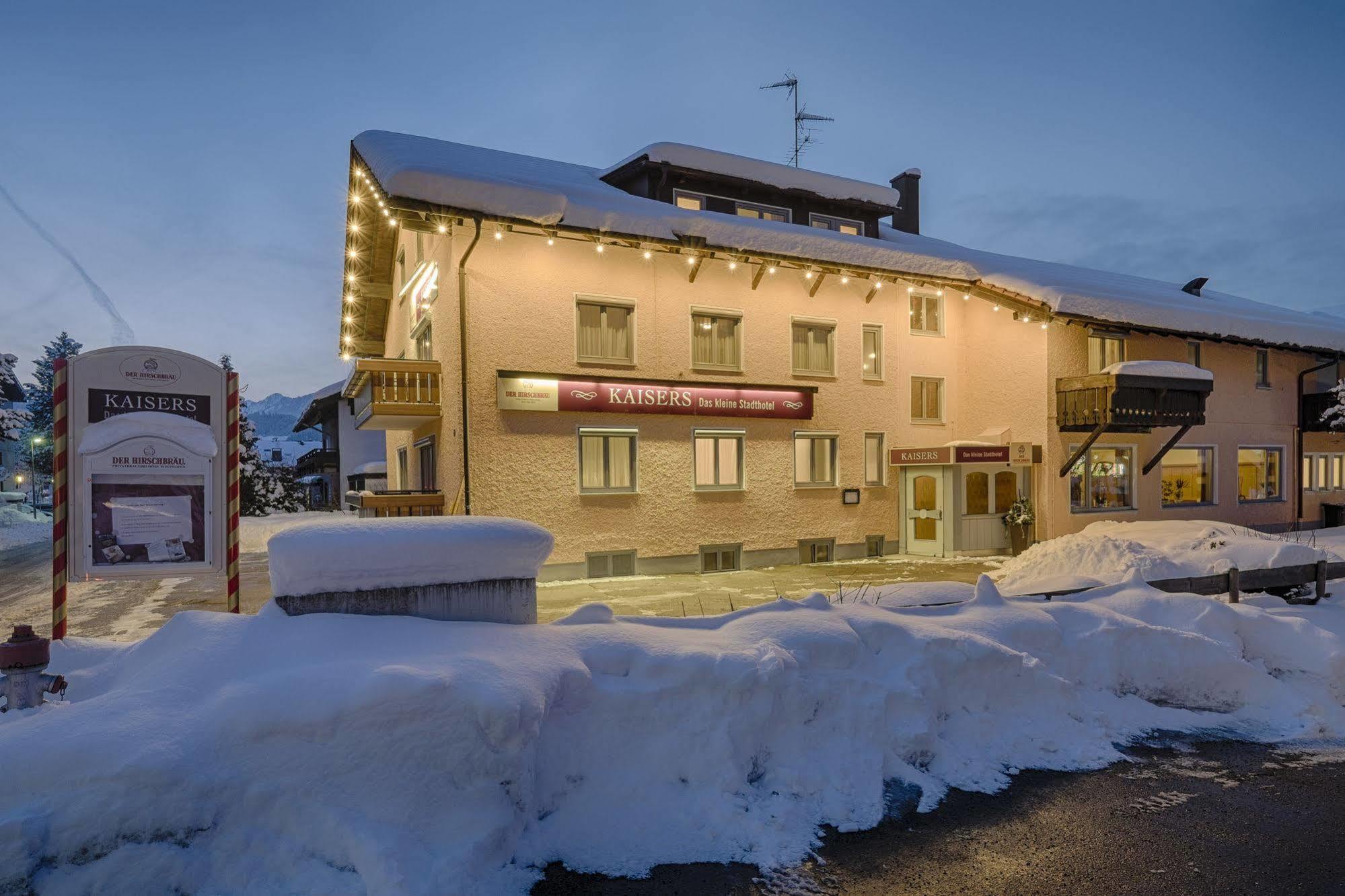 Kaisers Stadthotel Sonthofen Extérieur photo